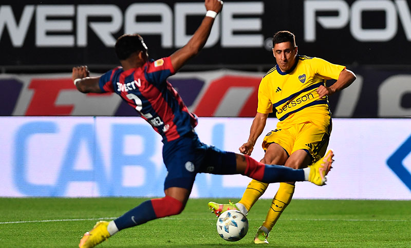 Boca no pudo aguantar la ventaja y empató con San Lorenzo