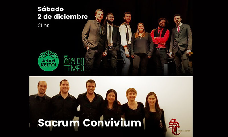 Anam Keltoi y Sacrum Convivium presentan «Son do tempo»