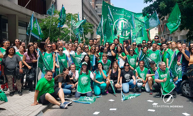 Trabajadores de PAMI movilizaron en su segundo día de paro en reclamo del pase a planta permanente