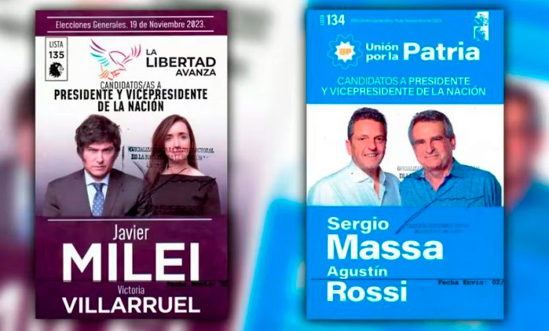 La Cámara Electoral confirmó que son válidas para votar las boletas de la primera vuelta