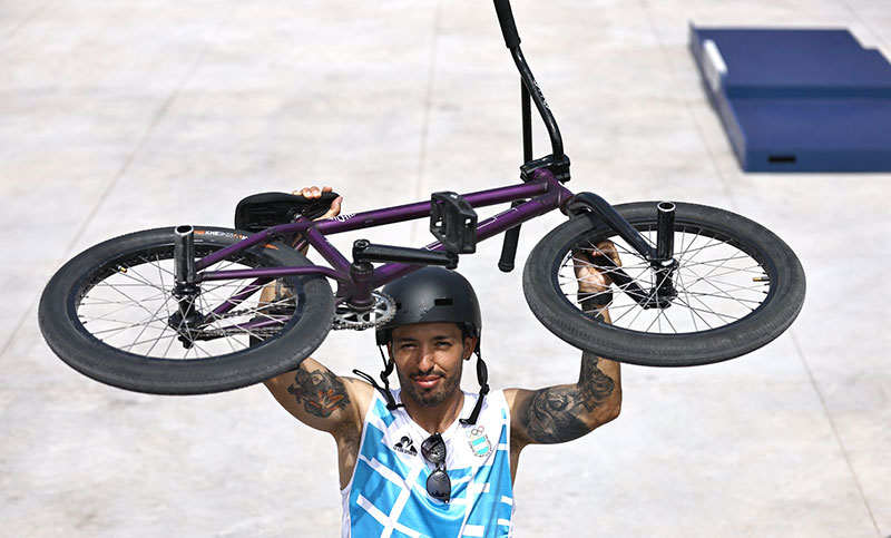 Torres se quedó con la medalla de oro en ciclismo BMX