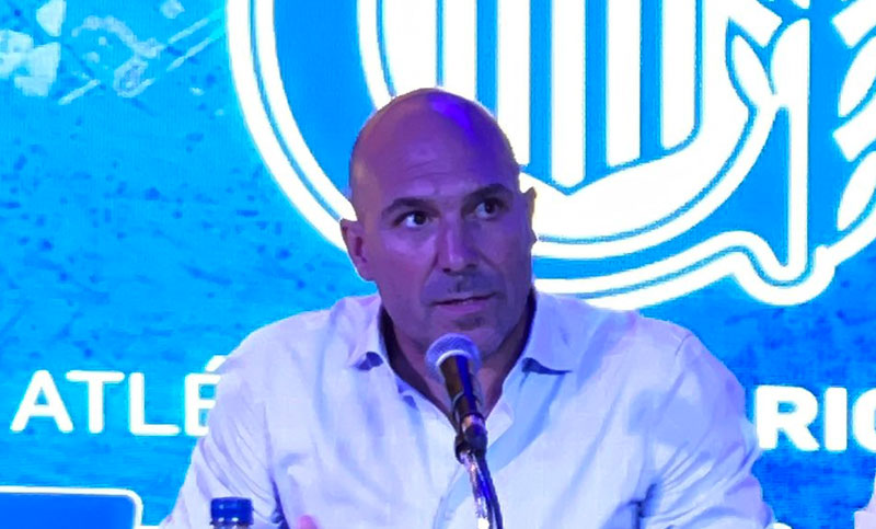 Belloso: «Queremos la cancha como pilar del fútbol, lo más importante es el fútbol»