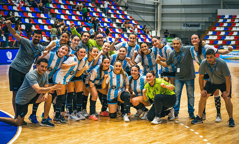La selección argentina femenina Sub 21 de handball se clasificó al Mundial