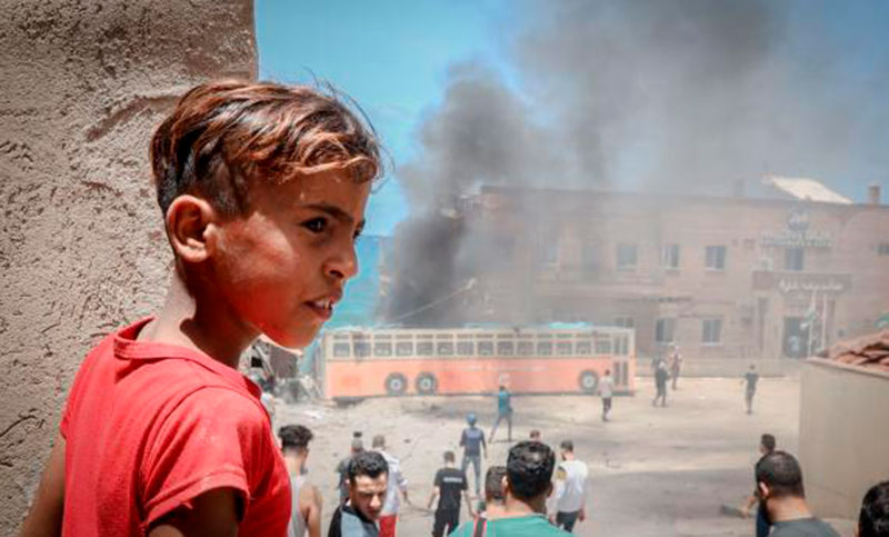 Según Unicef, la Franja de Gaza «es el lugar más peligroso del mundo para un niño»