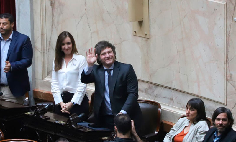 La Asamblea Legislativa proclamó la fórmula presidencial Milei-Villarruel