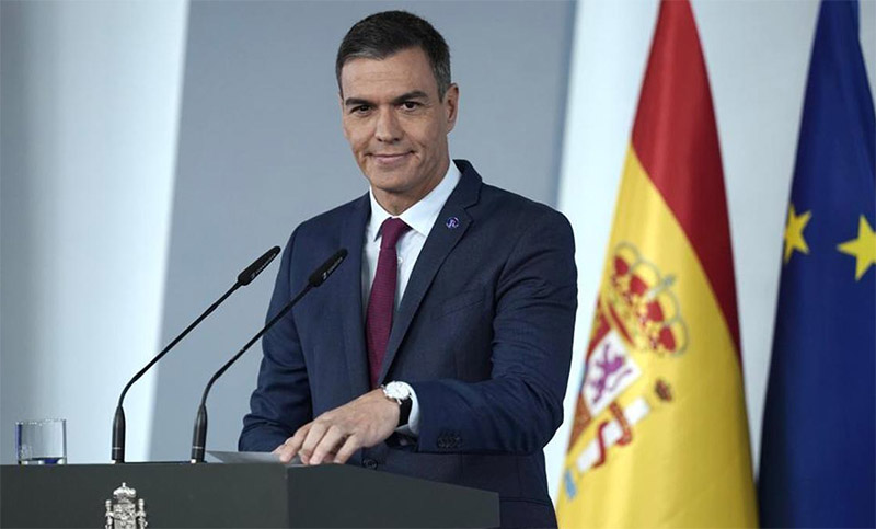 El presidente de España anunció su apoyo a Massa: «Sergio representa unidad y desarrollo inclusivo»