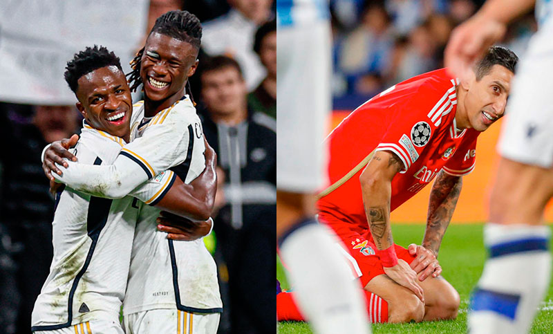 Champions: Real Madrid pasó a octavos y Benfica se despidió del torneo