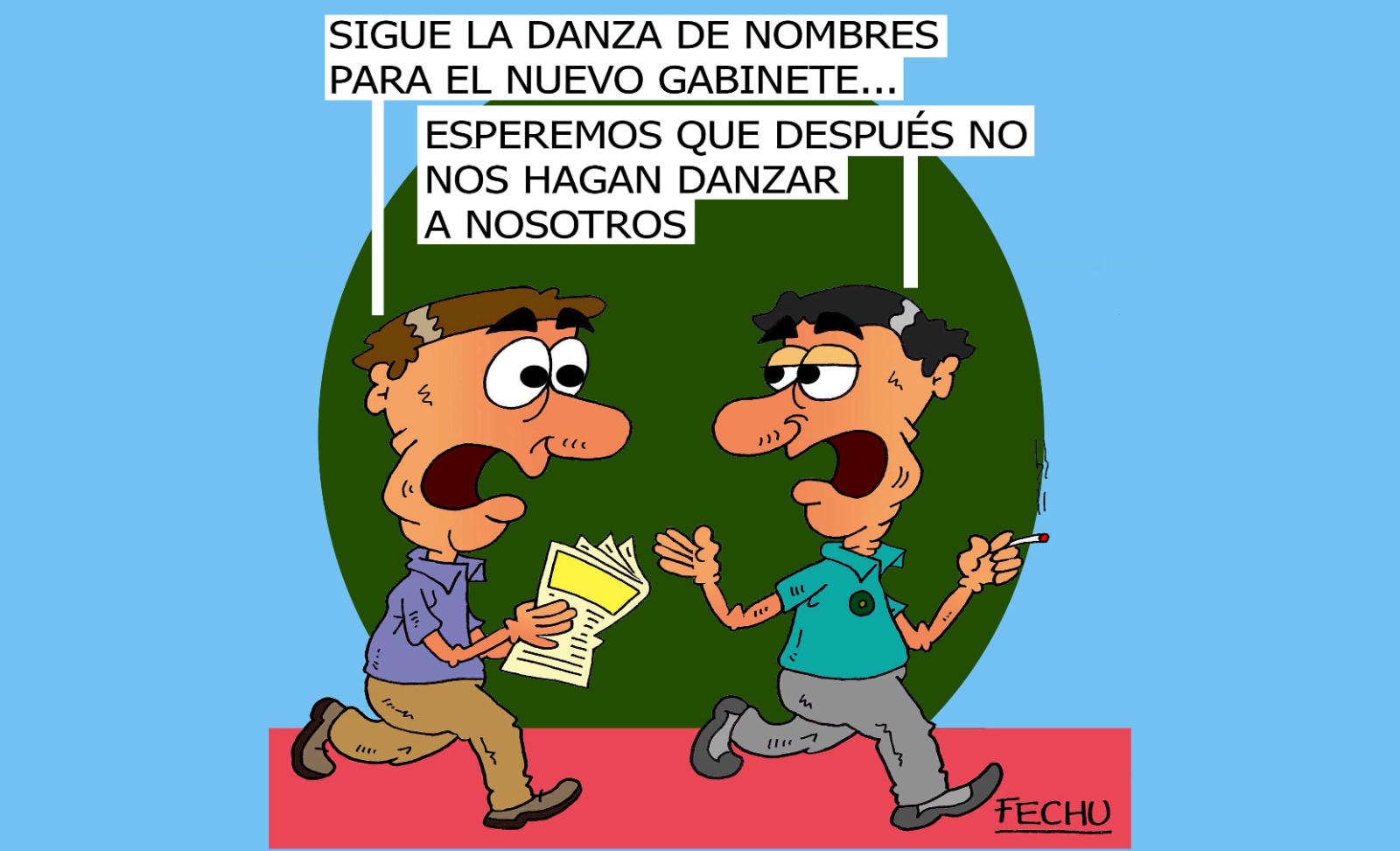 Danzando al son de los palos