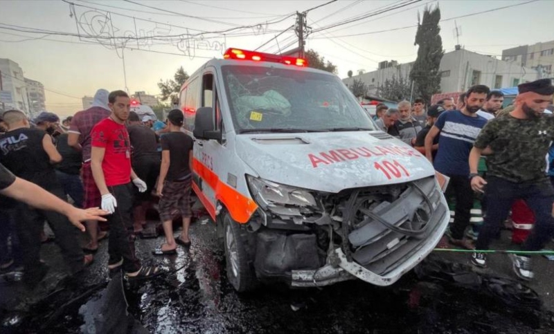 Luego del ataque israelí contra ambulancias, temen por los trabajadores de la salud