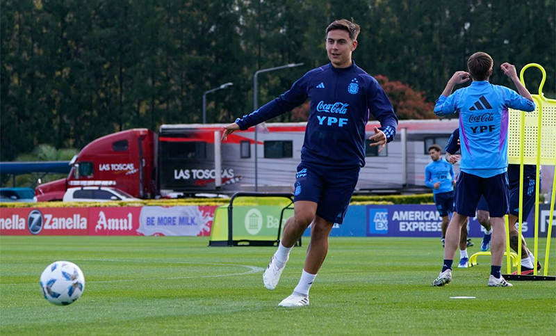 Argentina continúa la preparación para recibir a Uruguay