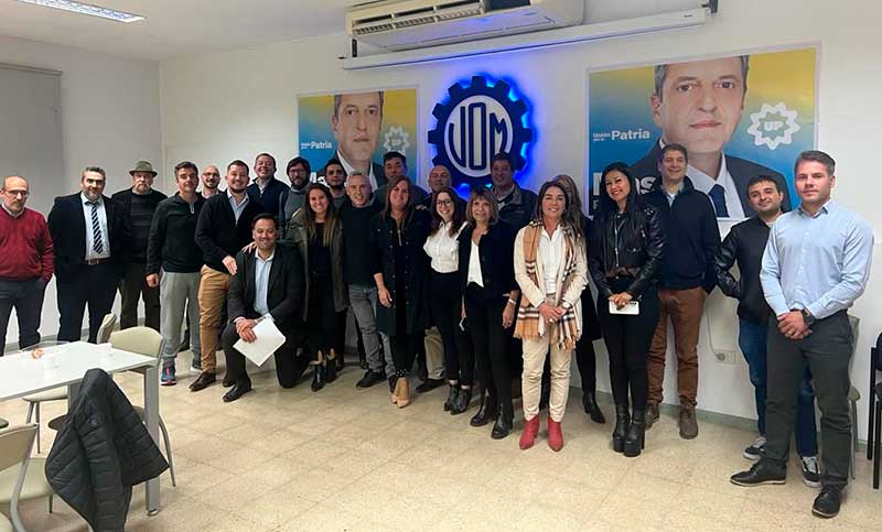 Abogados de Rosario brindaron su apoyo a Massa