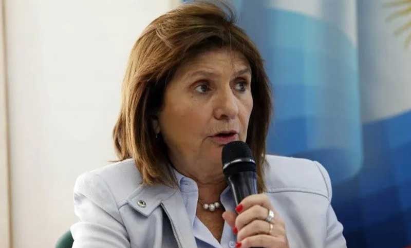 Bullrich se refirió a la división de Juntos por el Cambio: “No aceptan nada”