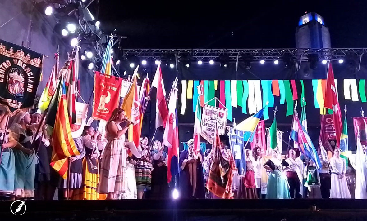 Comenzó el Encuentro Nacional de Colectividades: la fiesta Cultural de Rosario