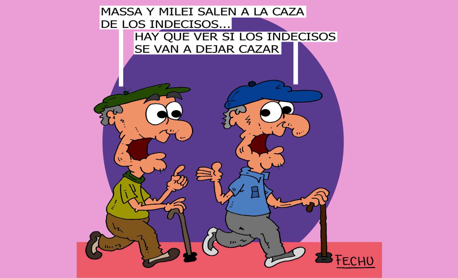 A la pesca