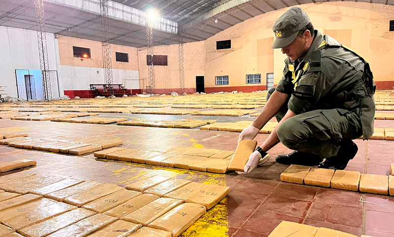 Secuestran más de seis toneladas de marihuana y detienen a un hombre en Misiones