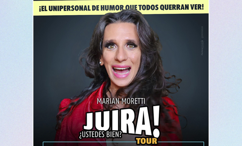Marian Moretti desplegará todo su talento en el Atlas