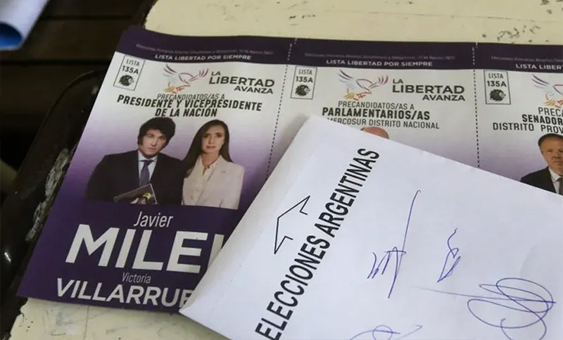 La Libertad Avanza entregó menos boletas de las requeridas en Buenos Aires