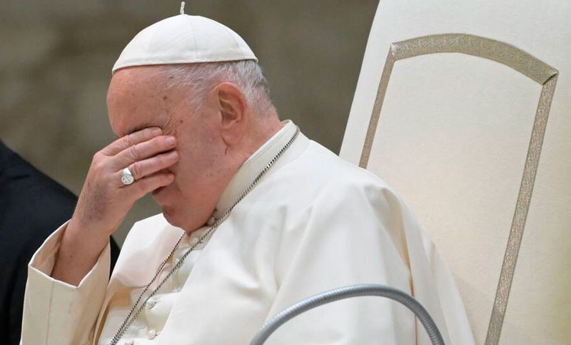 Persiste la inflamación pulmonar del papa Francisco y sus dificultades respiratorias