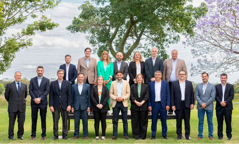 Maximiliano Pullaro reunió a su futuro Gabinete en Cayastá