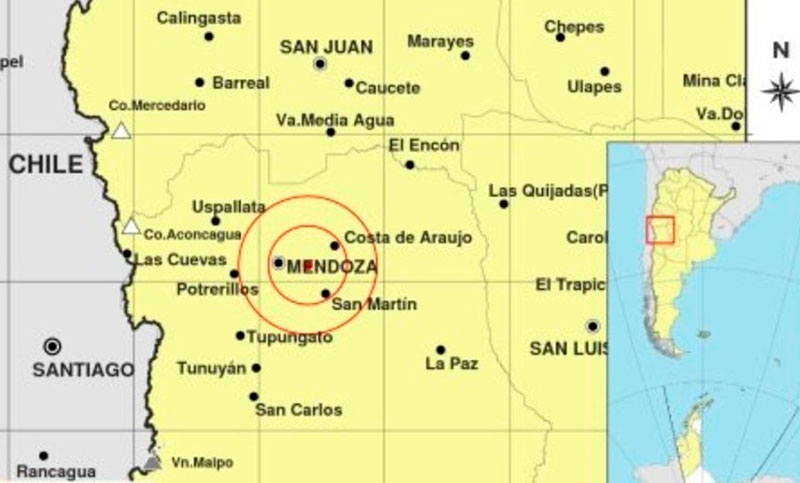 Se registraron sismos en varias provincias durante y después del balotaje