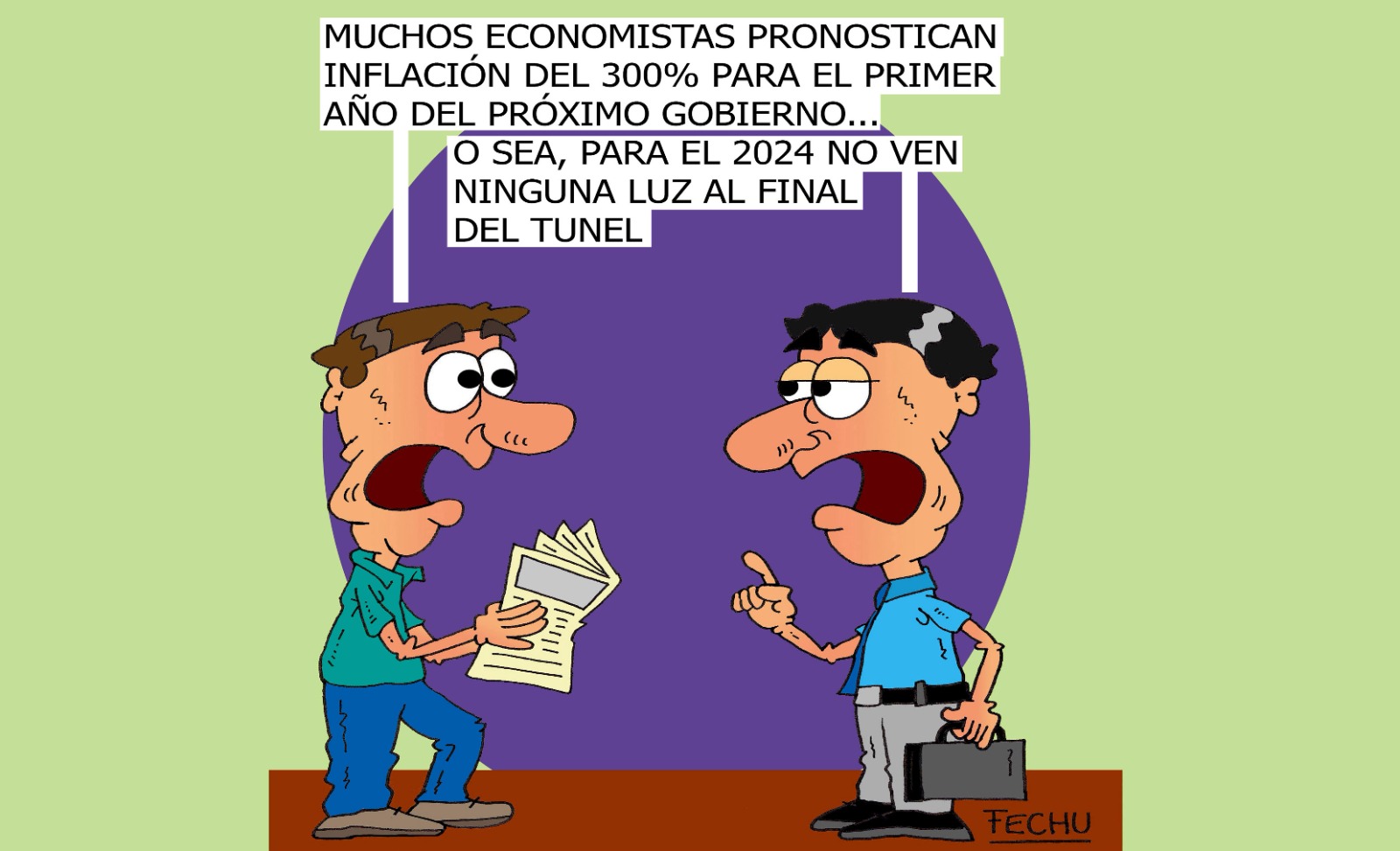 Un túnel muy oscuro
