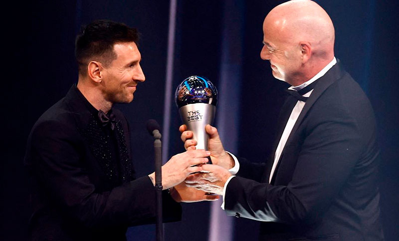 Premios The Best: Messi fue nominado como mejor futbolista del año