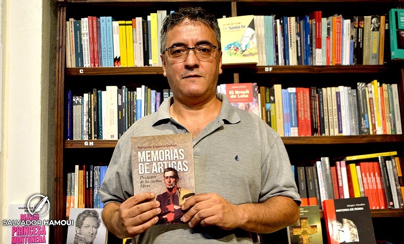 Memorias de Artigas, el primer libro de Fernando Expósito Dufour: “Fue un trabajo agotador, pero placentero”