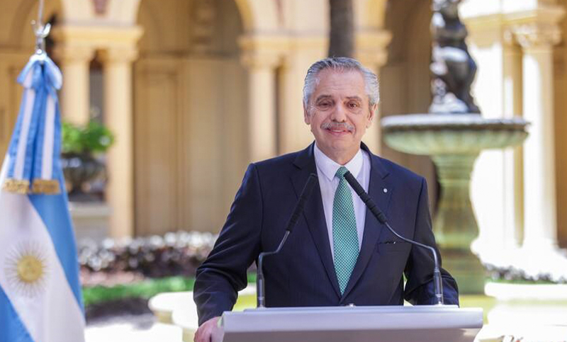 Alberto Fernández: «No es razonable pensar en un ajuste que detenga la producción y el consumo»
