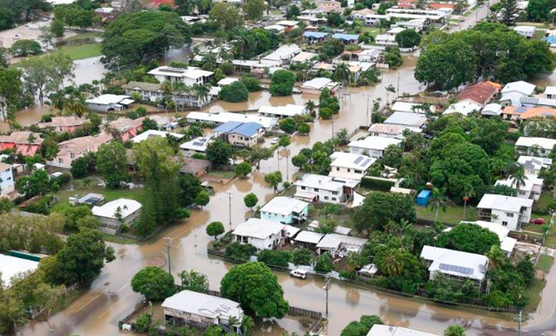 Australia registró una de las peores inundaciones en medio siglo 