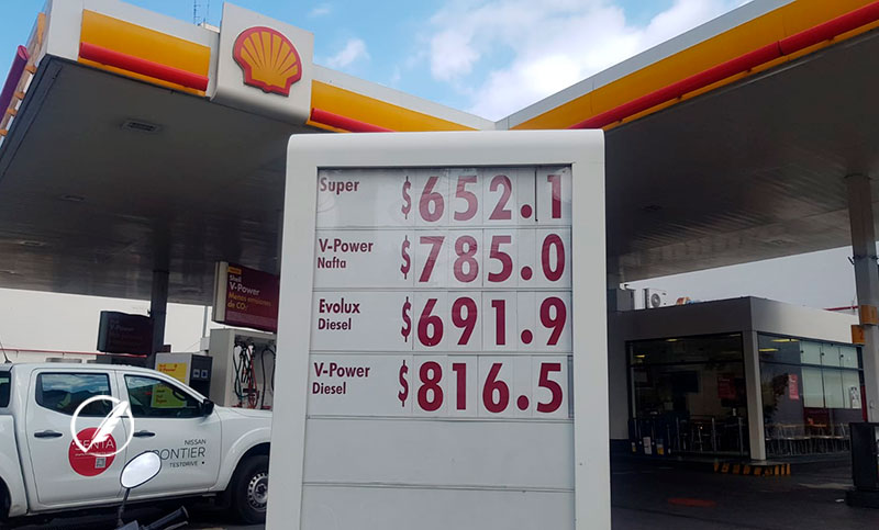 Tras los anuncios económicos, nueva suba en los combustibles: aumentaron un 37% en la tarde hoy