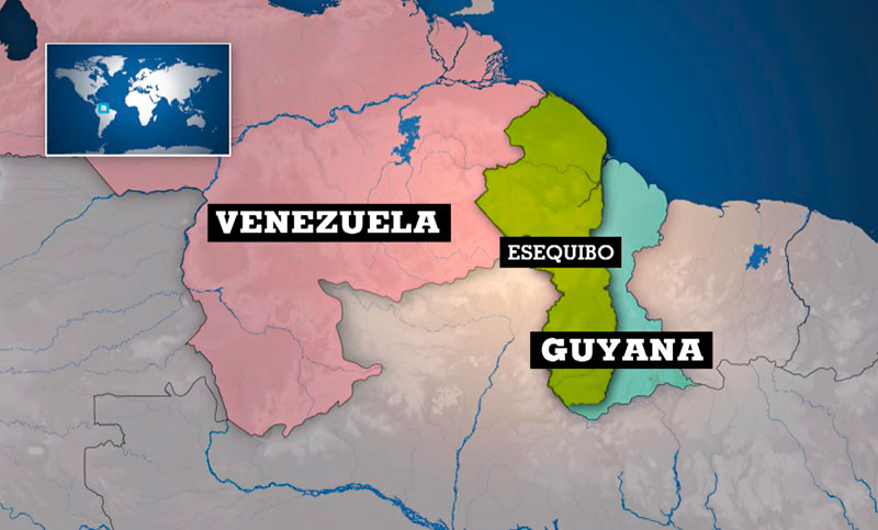 Presidentes de Venezuela y Guyana analizarán la disputa territorial por el Esequibo