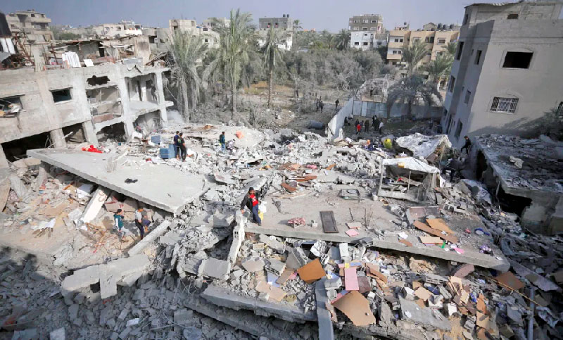 Israel ataca el sur de Gaza mientras las enfermedades acechan a la población palestina