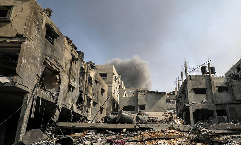 Casi el 70% de la Franja de Gaza fue destruida por bombardeos israelies
