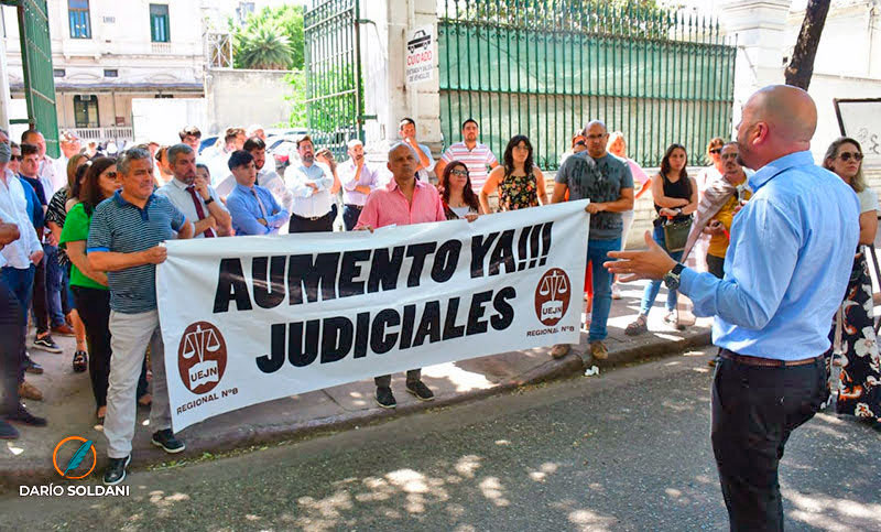 Judiciales de Rosario señalan que cualquier salario que se acuerde “por debajo del 30 % se verá devaluado”