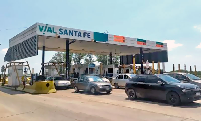 Paran los trabajadores del peaje de la autopista Rosario-Santa Fe por la continuidad de contratos