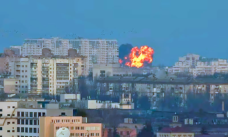 Al menos 16 muertos en Ucrania en un inusual ataque ruso de misiles y drones contra varias ciudades