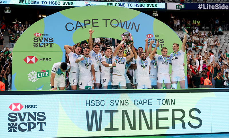 Los Pumas 7s se consagraron campeón del Seven de Ciudad del Cabo