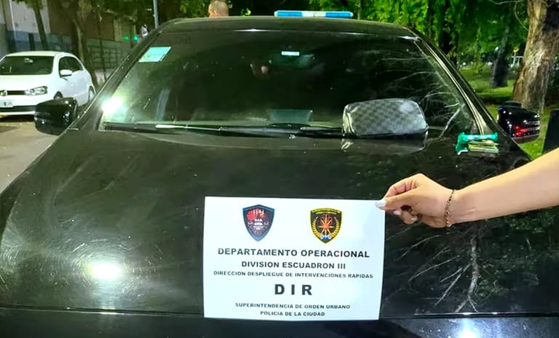 Centurión fue detenido y dio positivo en narcolemia, luego de evadir un control policial