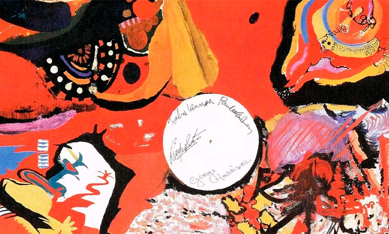 El único cuadro pintado por los cuatro Beatles será subastado