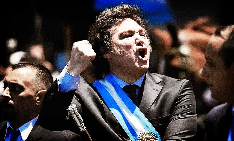Tergiversa y reinarás: el discurso de mentiras de Javier Milei en su asunción presidencial