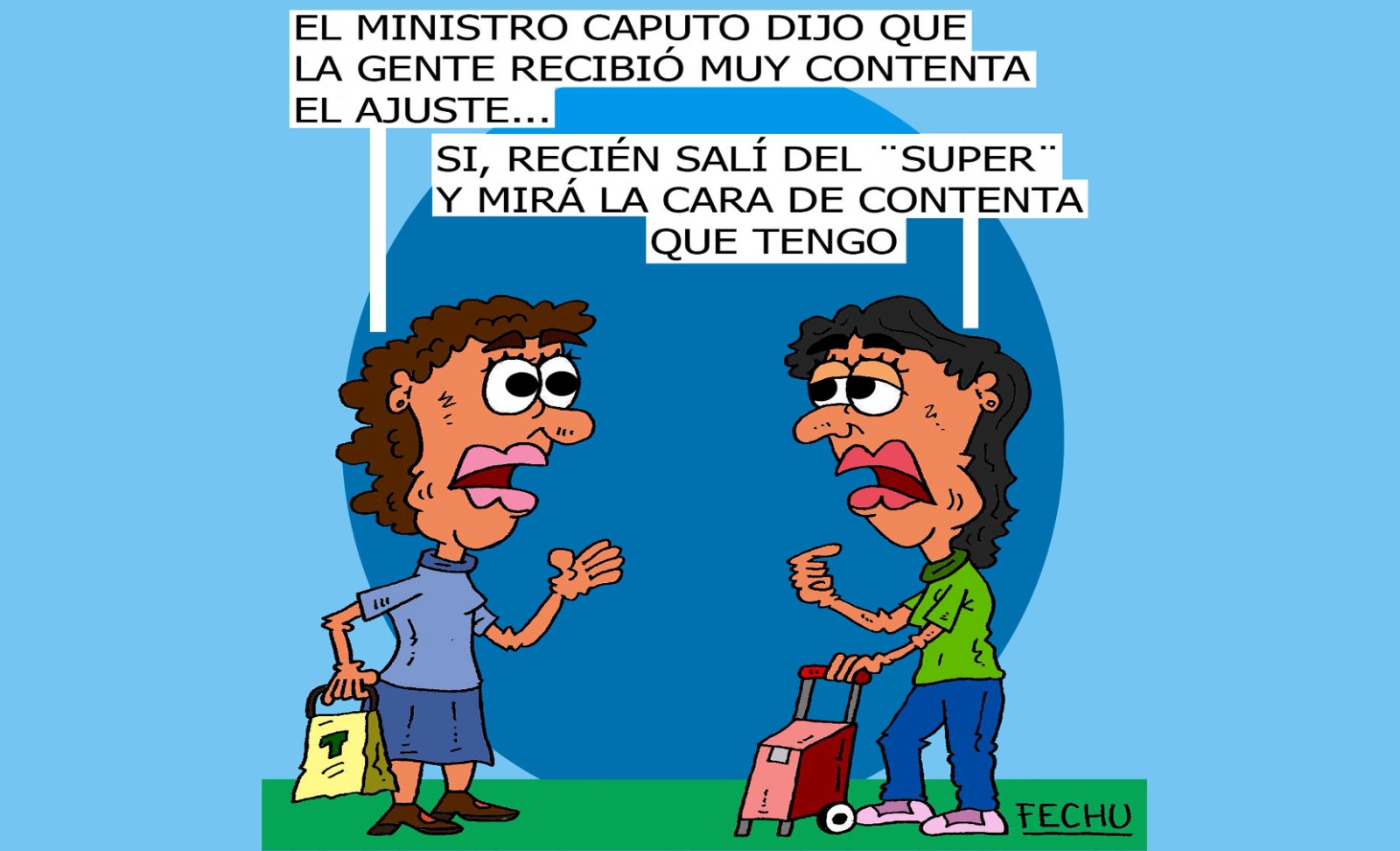 Infelicidad en el supermercado