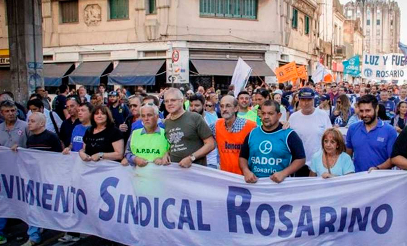 El Movimiento Sindical de Rosario se reunirá para definir postura sobre las políticas económicas de Milei