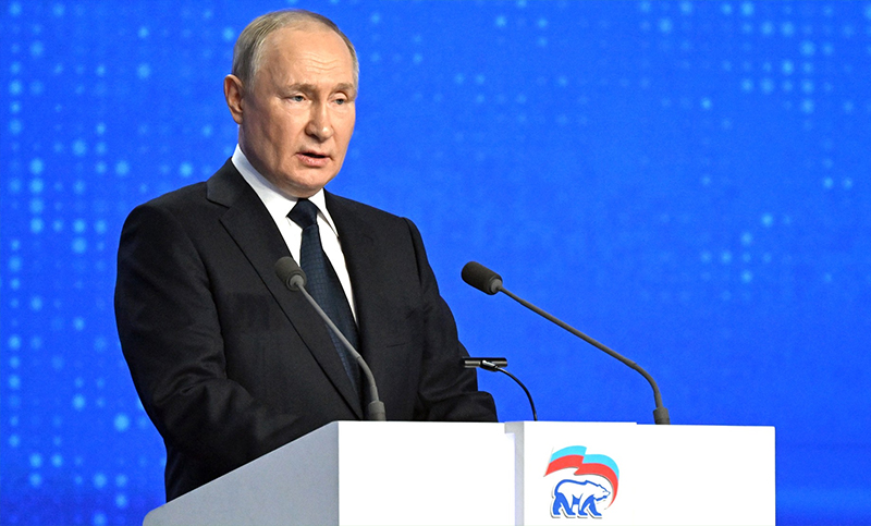 Vladimir Putin va por la reelección: “Rusia será soberana o no existirá”