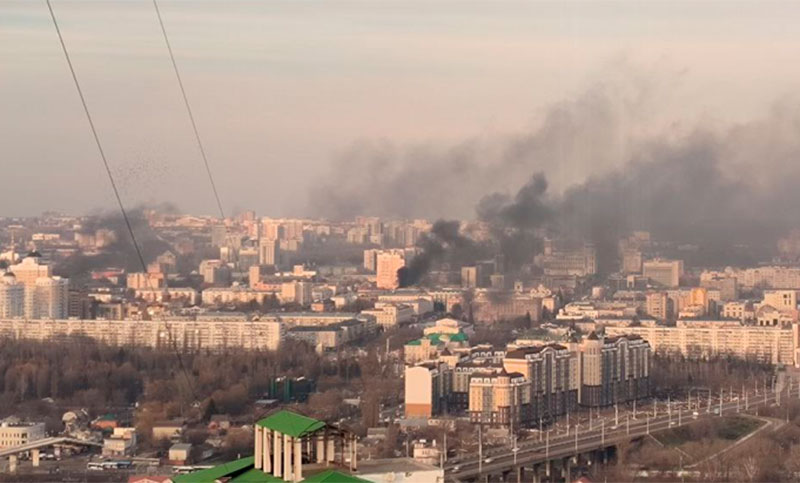Al menos dos niños muertos y varios heridos en un bombardeo en Bélgorod
