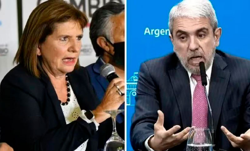 Patricia Bullrich y Aníbal Fernández iniciaron la transición en seguridad
