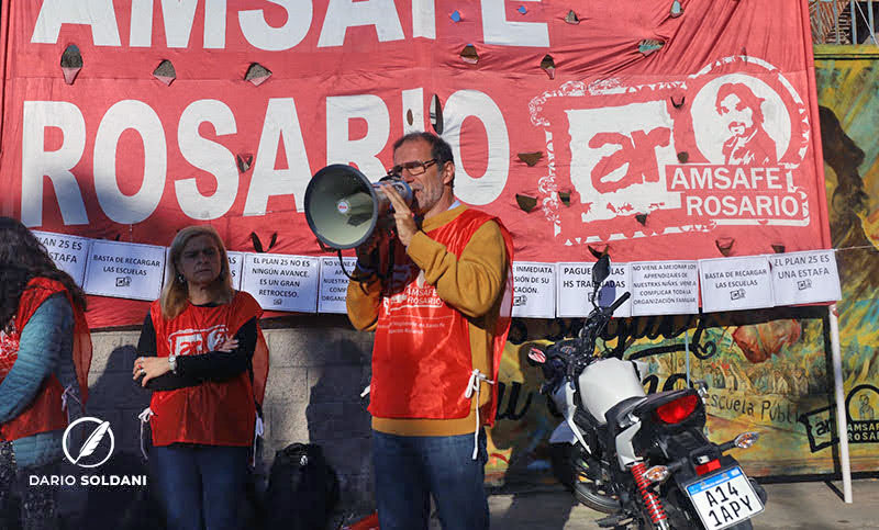 “Lejos” del acuerdo paritario: desde Amsafe Rosario dicen que el Gobierno “complica la discusión”