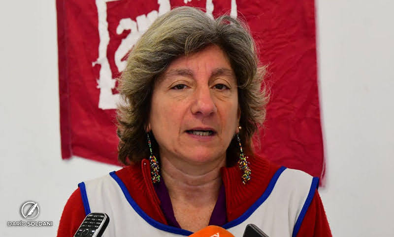 Beatriz Introcaso, secretaria general de Coad, gremio que nuclea a los docentes y no docentes de la Universidad de Rosario