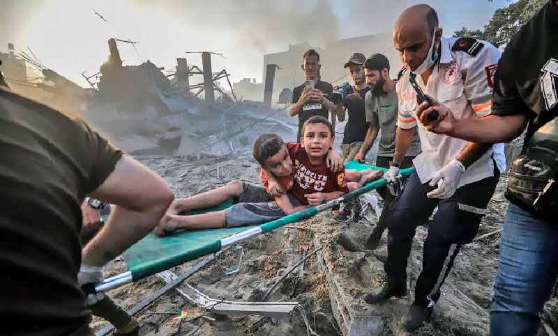 Bombardeos israelíes en dos localidades y dejan unos sesenta muertos en la Franja de Gaza