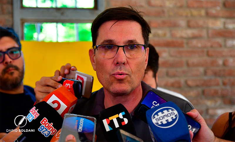 Goity aseguró «estar comprometido con la actualización de los salarios» pero se discute «cuál es la medida» de la misma