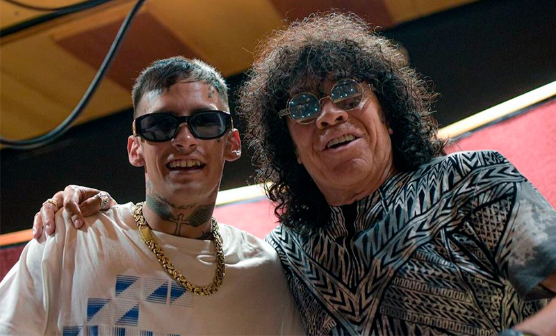 La Mona Jimenez y L-Gante confirmaron que compusieron una canción juntos